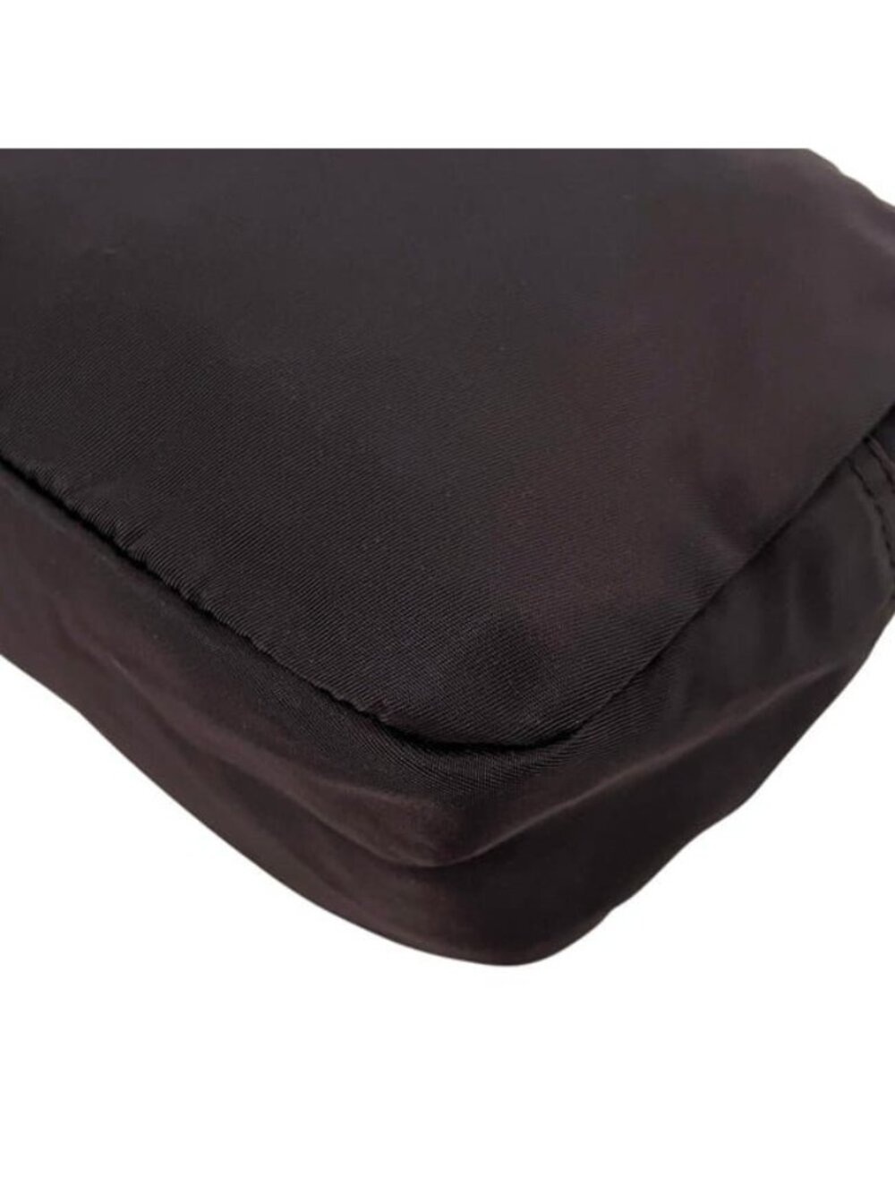 Prada Pouch Dark Brown Tessuto Case - Picture 8 of 10